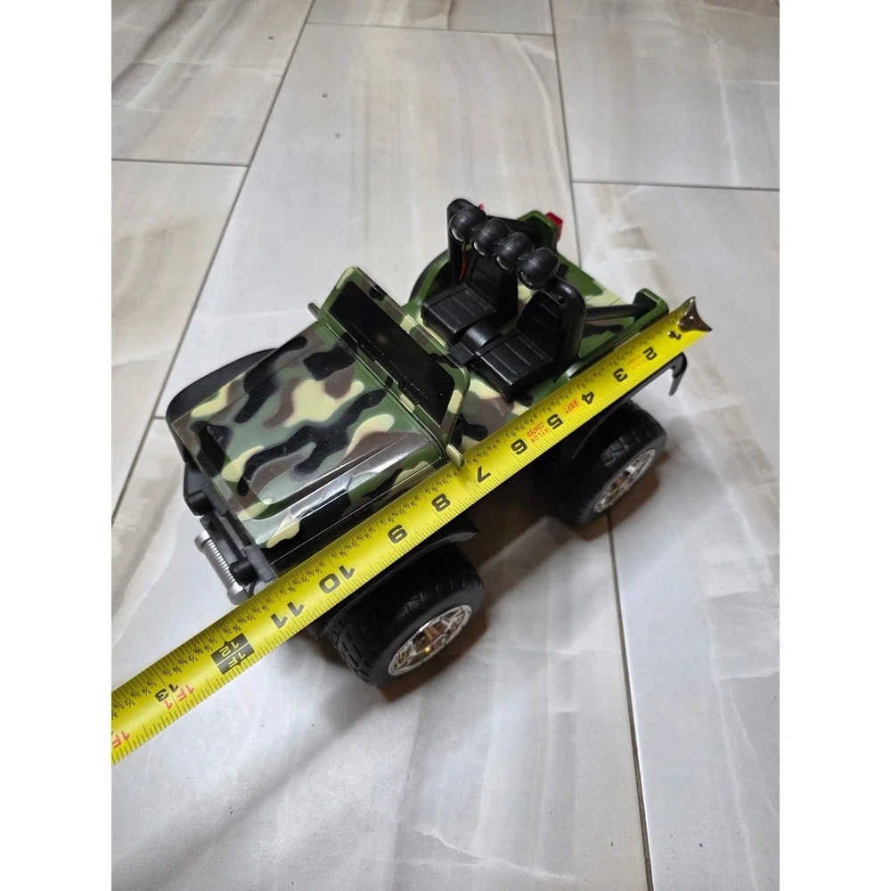 MerchSource Toy RC 4x4 Camo Jeep Off-Road Truck DX2013B Camouflage‎ No Remote